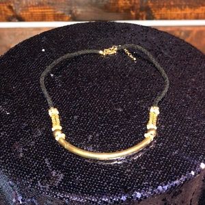Black and Gold Necklace